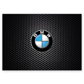 Поздравительная открытка с принтом BMW (РЕДАЧ) в Кировске, 100% бумага | плотность бумаги 280 г/м2, матовая, на обратной стороне линовка и место для марки
 | bmw | bmw performance | m | motorsport | performance | бмв | моторспорт