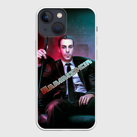 Чехол для iPhone 13 mini с принтом Rammstein в Кировске,  |  | du hast | heavy | herzeleid | metal | mutter | rammstein | reise | rosenrot | sehnsucht | till lindemann | группа | метал | рамштайн | рок | тилль линдеманн | хард