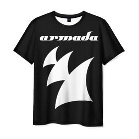 Мужская футболка 3D с принтом Armada Music в Кировске, 100% полиэфир | прямой крой, круглый вырез горловины, длина до линии бедер | armada | armada music | armin | armin van buuren | van buuren