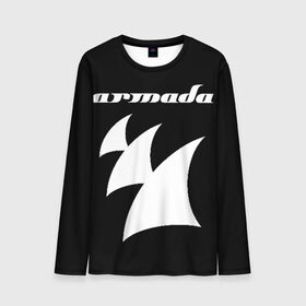 Мужской лонгслив 3D с принтом Armada Music в Кировске, 100% полиэстер | длинные рукава, круглый вырез горловины, полуприлегающий силуэт | armada | armada music | armin | armin van buuren | van buuren