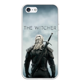 Чехол для iPhone 5/5S матовый с принтом THE WITCHER (Сериал) в Кировске, Силикон | Область печати: задняя сторона чехла, без боковых панелей | Тематика изображения на принте: bird | game | games | geralt | hunter | logo | monsters | series | star | the | witcher | wolf | ведьмак | волк | геральт | звезда | игра | игры | лого | медальон | монстры | охотник | птица | сериал | символ