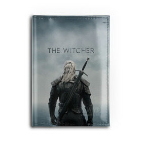 Обложка для автодокументов с принтом THE WITCHER (Сериал) в Кировске, натуральная кожа |  размер 19,9*13 см; внутри 4 больших “конверта” для документов и один маленький отдел — туда идеально встанут права | bird | game | games | geralt | hunter | logo | monsters | series | star | the | witcher | wolf | ведьмак | волк | геральт | звезда | игра | игры | лого | медальон | монстры | охотник | птица | сериал | символ