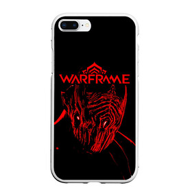 Чехол для iPhone 7Plus/8 Plus матовый с принтом WARFRAME - Red Stalker в Кировске, Силикон | Область печати: задняя сторона чехла, без боковых панелей | excalibur | game | games | inaros | ivara | logo | lotus | nezha | rhino | saryn | stalker | symbol | tenno | trinity | warframe | варфрейм | игра | игры | лого | лотос | раса | символ | сталкер | тэнно | экзоскелет