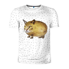 Мужская футболка 3D спортивная с принтом ЧИЛИПИ*ДРИК в Кировске, 100% полиэстер с улучшенными характеристиками | приталенный силуэт, круглая горловина, широкие плечи, сужается к линии бедра | Тематика изображения на принте: internet | meme | memes | pikabu | интернет | картофель | картошка | киса | киска | кот | котенок | котик | коты | котята | кошки | мем | мемас | мемасы | мемы | пикабу | прикол | приколы | чикибряк | шутка | юмор