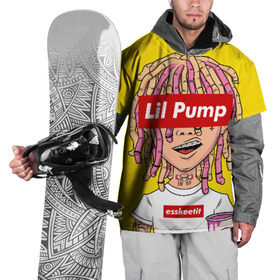 Накидка на куртку 3D с принтом Lil Pump в Кировске, 100% полиэстер |  | esskeetit | gazzy garcia | gucci gang | lil pump | lilpump | газзи гарсия | лил памп | рэп | рэпер | эшкере