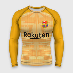 Мужской рашгард 3D с принтом Ter Stegen home gk 19 20 в Кировске,  |  | barcelona | champions league | spain | ter stegen | барселона | испания | лига чемпионов | тер штеген