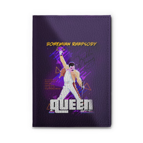 Обложка для автодокументов с принтом Queen в Кировске, натуральная кожа |  размер 19,9*13 см; внутри 4 больших “конверта” для документов и один маленький отдел — туда идеально встанут права | bohemian | brian | freddie | john | mercury | must go on | queen | rhapsody | roger | taylor | the miracle | the show | богемская | рапсодия | роджер тейлор | фредди меркьюри