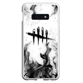 Чехол для Samsung S10E с принтом DEAD BY DAYLIGHT в Кировске, Силикон | Область печати: задняя сторона чехла, без боковых панелей | dbd | dead by daylight | survival horror | дбд | мертвы к рассвету