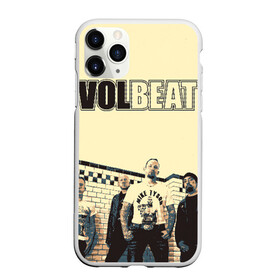 Чехол для iPhone 11 Pro матовый с принтом Volbeat в Кировске, Силикон |  | groove metal | hardcore | psychobilly | volbeat | волбит