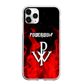 Чехол для iPhone 11 Pro матовый с принтом POWERWOLF в Кировске, Силикон |  | powerwolf | wolf | метал | пауэр метал. | повервольф | поверфульф | рок | хэви металб