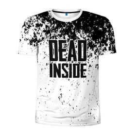Мужская футболка 3D спортивная с принтом Dead Inside в Кировске, 100% полиэстер с улучшенными характеристиками | приталенный силуэт, круглая горловина, широкие плечи, сужается к линии бедра | dead | dota | inside | аниме | внутри | гуль | дэд | инсайд | мертвец | мертвый | токийский