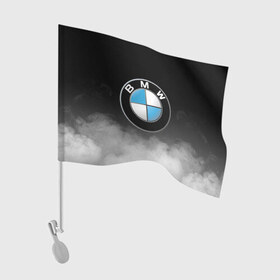 Флаг для автомобиля с принтом BMW в Кировске, 100% полиэстер | Размер: 30*21 см | bmw | bmw performance | m | motorsport | performance | бмв | моторспорт