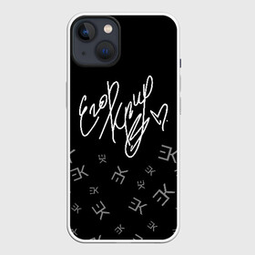 Чехол для iPhone 13 с принтом ЕГОР КРИД (Автограф) в Кировске,  |  | black | egor | hip | hop | inc | kreed | logo | pop | rap | star | team | алых | грехи | егор | знают | крид | лого | миллион | настроения | они | поп | роз | рэп | самая | символ | хип | холостяк | хоп | цвет | черный | что