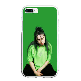 Чехол для iPhone 7Plus/8 Plus матовый с принтом BILLIE EILISH в Кировске, Силикон | Область печати: задняя сторона чехла, без боковых панелей | ayelish | bad guy | bellyache | bilie eilish | bilie elish | billie | billie eilish | eilish | electronic | elish | music | били айлиш | билли айлиш | эйлиш | элиш