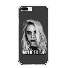 Чехол для iPhone 7Plus/8 Plus матовый с принтом BILLIE EILISH в Кировске, Силикон | Область печати: задняя сторона чехла, без боковых панелей | ayelish | bad guy | bellyache | bilie eilish | bilie elish | billie | billie eilish | eilish | electronic | elish | music | били айлиш | билли айлиш | эйлиш | элиш