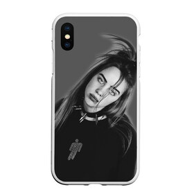 Чехол для iPhone XS Max матовый с принтом BILLIE EILISH в Кировске, Силикон | Область печати: задняя сторона чехла, без боковых панелей | ayelish | bad guy | bellyache | bilie eilish | bilie elish | billie | billie eilish | eilish | electronic | elish | music | били айлиш | билли айлиш | эйлиш | элиш