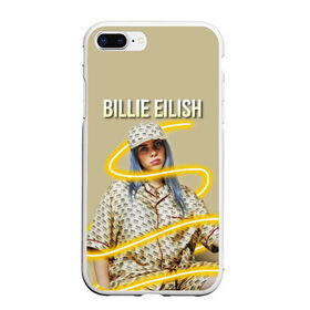 Чехол для iPhone 7Plus/8 Plus матовый с принтом BILLIE EILISH в Кировске, Силикон | Область печати: задняя сторона чехла, без боковых панелей | ayelish | bad guy | bellyache | bilie eilish | bilie elish | billie | billie eilish | eilish | electronic | elish | music | били айлиш | билли айлиш | эйлиш | элиш