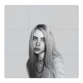 Магнитный плакат 3Х3 с принтом BILLIE EILISH в Кировске, Полимерный материал с магнитным слоем | 9 деталей размером 9*9 см | ayelish | bad guy | bellyache | bilie eilish | bilie elish | billie | billie eilish | eilish | electronic | elish | music | били айлиш | билли айлиш | эйлиш | элиш