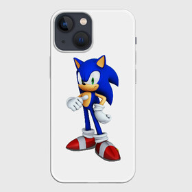 Чехол для iPhone 13 mini с принтом Sonic в Кировске,  |  | hedgehog | metal sonic | silver | silver the hedgehog | sonic | sonic boom | sonic the hedgehog | еж | ёж сонник | ежик | игры | соник | фильмы