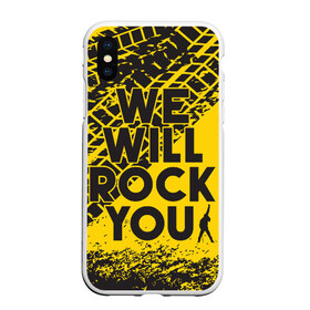 Чехол для iPhone XS Max матовый с принтом We Will Rock You в Кировске, Силикон | Область печати: задняя сторона чехла, без боковых панелей | bohemian | brian | freddie | john | mercury | must go on | queen | rhapsody | roger | taylor | the miracle | the show | богемская | рапсодия | роджер тейлор | фредди меркьюри