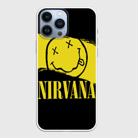 Чехол для iPhone 13 Pro Max с принтом Nirvana в Кировске,  |  | bleach | blew | cobain | dave | geffen | hormoaning | in utero | incesticide | krist | kurt | nevermind | nirvana | novoselic | rock | vevo | геффен | курт кобейн | нирвана | рок