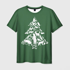 Мужская футболка 3D с принтом Дерево жизней в Кировске, 100% полиэфир | прямой крой, круглый вырез горловины, длина до линии бедер | Тематика изображения на принте: пожары в сибири | посади дерево | сибирь | сибирь горит | спасите сибирь