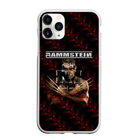 Чехол для iPhone 11 Pro Max матовый с принтом Rammstein (Росомаха) в Кировске, Силикон |  | rammstein