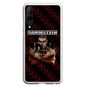 Чехол для Honor P30 с принтом Rammstein (Росомаха) в Кировске, Силикон | Область печати: задняя сторона чехла, без боковых панелей | rammstein