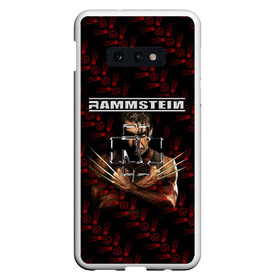 Чехол для Samsung S10E с принтом Rammstein (Росомаха) в Кировске, Силикон | Область печати: задняя сторона чехла, без боковых панелей | rammstein