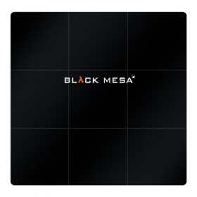 Магнитный плакат 3Х3 с принтом BLACK MESA в Кировске, Полимерный материал с магнитным слоем | 9 деталей размером 9*9 см | Тематика изображения на принте: black mesa | city 17 | combine guard | gordon freeman | half life | source | valve | гордон фримен | халф лайф