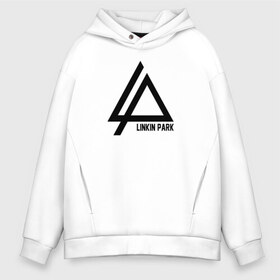 Мужское худи Oversize хлопок с принтом LINKIN PARK в Кировске, френч-терри — 70% хлопок, 30% полиэстер. Мягкий теплый начес внутри —100% хлопок | боковые карманы, эластичные манжеты и нижняя кромка, капюшон на магнитной кнопке | chester bennington | linkin park | mike shinoda | линкин парк