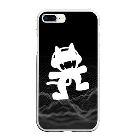 Чехол для iPhone 7Plus/8 Plus матовый с принтом MONSTERCAT в Кировске, Силикон | Область печати: задняя сторона чехла, без боковых панелей | cat | monster | monster cat | monstercat | кот | монстеркет