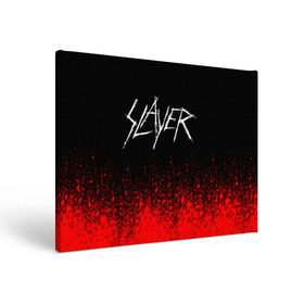 Холст прямоугольный с принтом SLAYER (14) в Кировске, 100% ПВХ |  | metal | music | rock | slayer | метал | музыка | рок