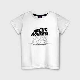Детская футболка хлопок с принтом AM в Кировске, 100% хлопок | круглый вырез горловины, полуприлегающий силуэт, длина до линии бедер | alex turner | arctic monkeys | алекс тёрнер | арктик монкейс | арктические обезьяны