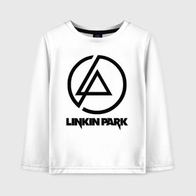 Детский лонгслив хлопок с принтом LINKIN PARK в Кировске, 100% хлопок | круглый вырез горловины, полуприлегающий силуэт, длина до линии бедер | chester bennington | linkin park | mike shinoda | линкин парк