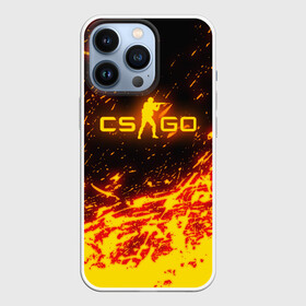 Чехол для iPhone 13 Pro с принтом CS GO FIRE | КС ГО ОГОНЬ в Кировске,  |  | Тематика изображения на принте: astralis | awp | counter strike | cs go | cs go global offensive | faze clan | hyper beast | team liquid | астралис | тим ликвид | фейз клан | хайпер бист