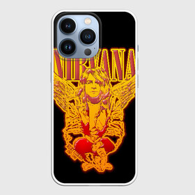 Чехол для iPhone 13 Pro с принтом Nirvana в Кировске,  |  | bleach | blew | cobain | dave | geffen | hormoaning | in utero | incesticide | krist | kurt | nevermind | nirvana | novoselic | rock | vevo | геффен | курт кобейн | нирвана | рок