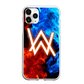 Чехол для iPhone 11 Pro матовый с принтом ALAN WALKER в Кировске, Силикон |  | alan walker | aw | electro | electro music | music | алан уокер | музыка | музыкант | электро | электронная музыка