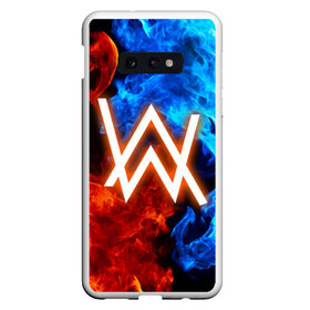 Чехол для Samsung S10E с принтом ALAN WALKER в Кировске, Силикон | Область печати: задняя сторона чехла, без боковых панелей | alan walker | aw | electro | electro music | music | алан уокер | музыка | музыкант | электро | электронная музыка