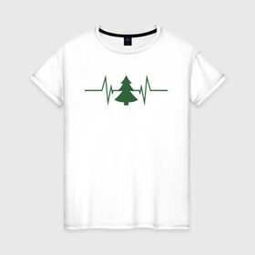 Женская футболка хлопок с принтом Жизнь дерева в Кировске, 100% хлопок | прямой крой, круглый вырез горловины, длина до линии бедер, слегка спущенное плечо | лес | пожары в сибири | посади дерево | сибирь | сибирь горит | спасите сибирь | тайга