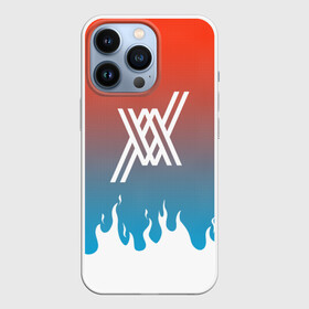 Чехол для iPhone 13 Pro с принтом two XX flame в Кировске,  |  | darling in the franxx | franxx. | zero two