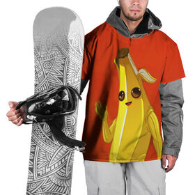 Накидка на куртку 3D с принтом Banana в Кировске, 100% полиэстер |  | Тематика изображения на принте: epic | fortnite | банан | фортнайт | эпик