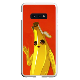 Чехол для Samsung S10E с принтом Banana в Кировске, Силикон | Область печати: задняя сторона чехла, без боковых панелей | Тематика изображения на принте: epic | fortnite | банан | фортнайт | эпик