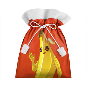 Подарочный 3D мешок с принтом Banana в Кировске, 100% полиэстер | Размер: 29*39 см | Тематика изображения на принте: epic | fortnite | банан | фортнайт | эпик
