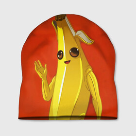 Шапка 3D с принтом Banana в Кировске, 100% полиэстер | универсальный размер, печать по всей поверхности изделия | Тематика изображения на принте: epic | fortnite | банан | фортнайт | эпик