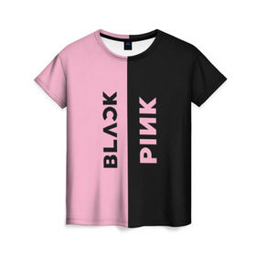 Женская футболка 3D с принтом BLACKPINK в Кировске, 100% полиэфир ( синтетическое хлопкоподобное полотно) | прямой крой, круглый вырез горловины, длина до линии бедер | black | blackpink | bts | jennie | jisoo | k pop | kim | lalisa | lisa | manoban | park | pink | rose | young | бтс | дженни | джису | ён | ким | лалиса | лиса | манобан | пак | розэ | че