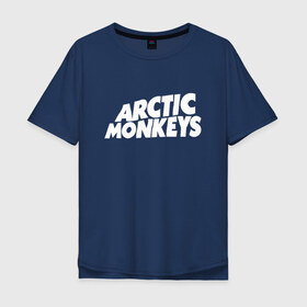 Мужская футболка хлопок Oversize с принтом AM в Кировске, 100% хлопок | свободный крой, круглый ворот, “спинка” длиннее передней части | alex turner | arctic monkeys | алекс тёрнер | арктик монкейс | арктические обезьяны
