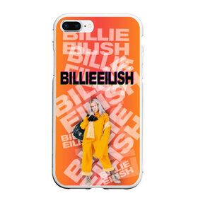 Чехол для iPhone 7Plus/8 Plus матовый с принтом Billie Eilish в Кировске, Силикон | Область печати: задняя сторона чехла, без боковых панелей | avatgarde | ayelish | bad guy | bellyache | bilie eilish | bilie elish | billie | billie eilish | eilish | electronic | elish | music | pop | trap | билли айлиш | эйлиш | элиш