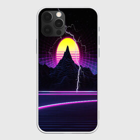 Чехол для iPhone 12 Pro Max с принтом RETRO STORM в Кировске, Силикон |  | bright | colorful | cool | disco | music | music lover | retro | speaker | tape recorder | technique | vintage | винтаж | динамик | диско | магнитофон | меломан | музыка | неон | разноцветный | ретро | техника