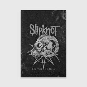 Обложка для паспорта матовая кожа с принтом Slipknot в Кировске, натуральная матовая кожа | размер 19,3 х 13,7 см; прозрачные пластиковые крепления | Тематика изображения на принте: slipknot | we are not your kind | альтернативный метал | грув метал | метал | музыка | ню метал | слипнот